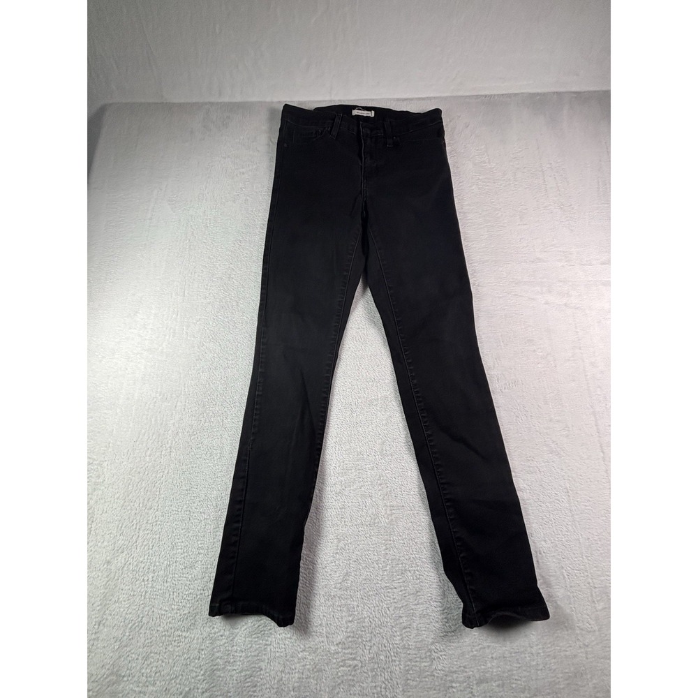 Levis 311 Shaping Skinny Jeans Black 29x30 Womens Denim Slim Fit Mid Rise